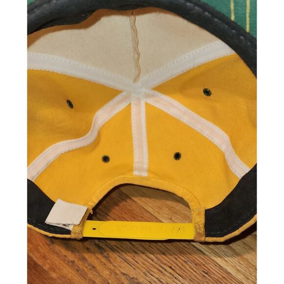 Vintage Dekalb Seed Corn Kap King Farm Hat Trucker Cap Yellow Snapback 1989 USA - Picture 4 of 8
